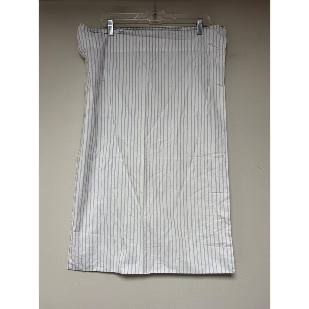 Crate & Kids Organic‎ Cotton Blue Stripe Pillowcase Standard Size Made in India